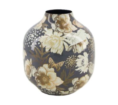 Vaas Bol metaal 14x14x15.5cm
