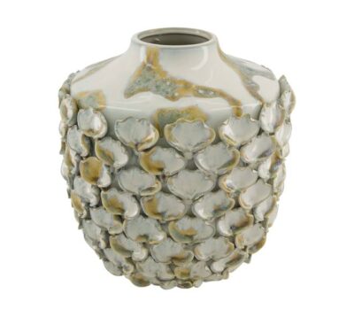 Vaas rond Marmer 30.5x30.5x30cm