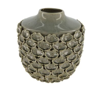 Ronde vaag groen ceramic 30.5x30.5x30cm